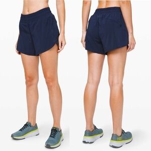 Lululemon Track That Short 5" in True Navy Size 4